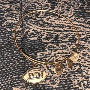 Giants NFL Alex and ani bracelet